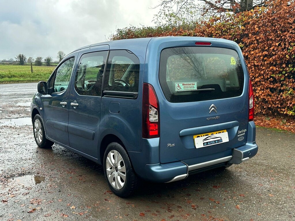 Citroen Berlingo 1.6 Hdi Plus Multispace Mpv Euro 5 GXZ8478 Blue #6