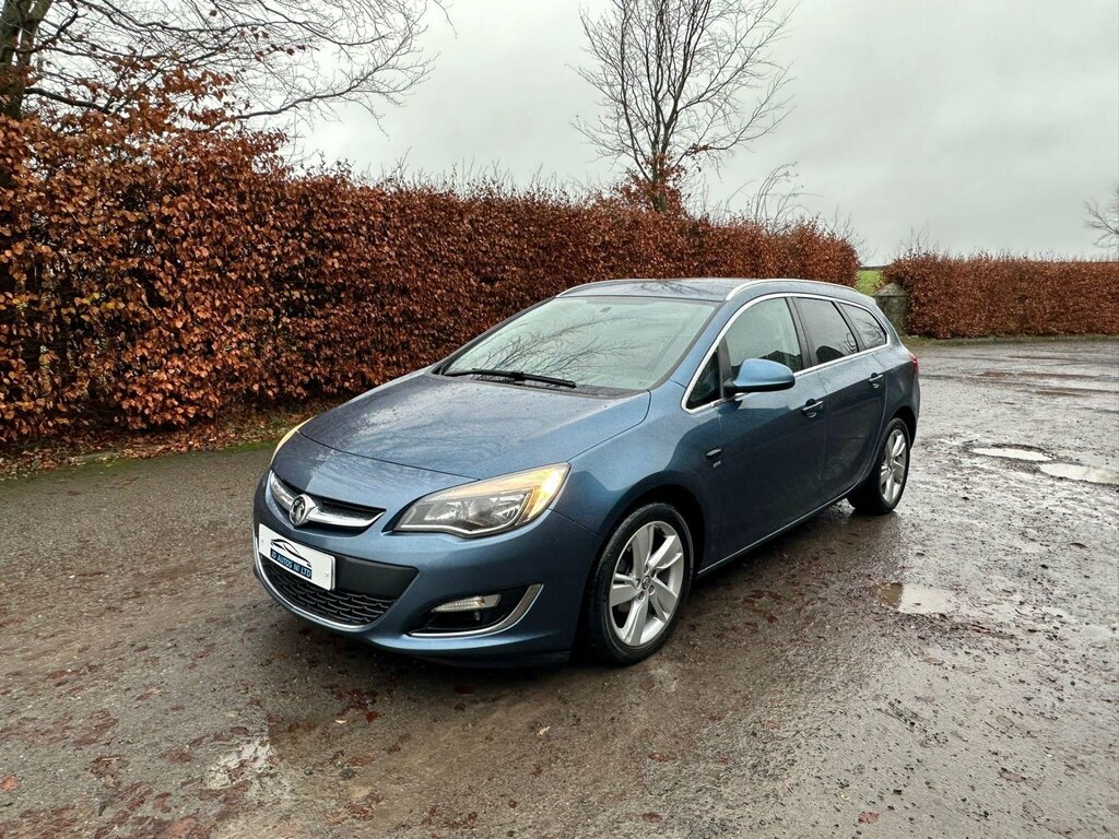 Vauxhall Astra 1.6 16V Sri Sports Tourer Euro 5 OY63UDW Blue #3