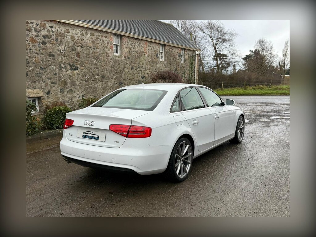 Audi A4 2.0 Tdi Se Technik Euro 5 Ss VK14AVT White #4
