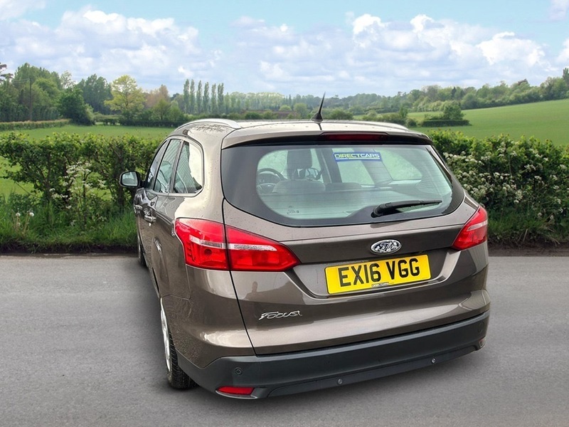 Ford Focus Zetec Estate Tdci EX16VGG Brown #4