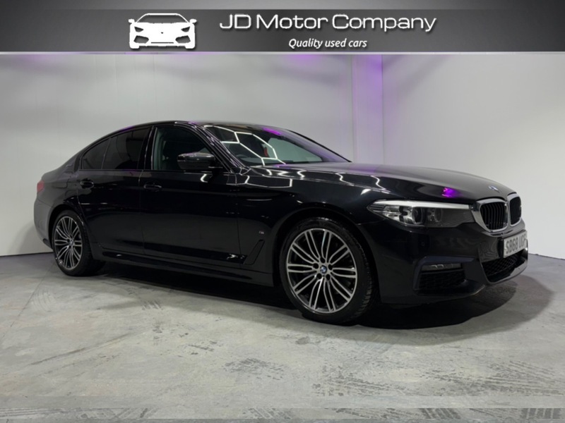 BMW 5 Series 530E M Sport Black