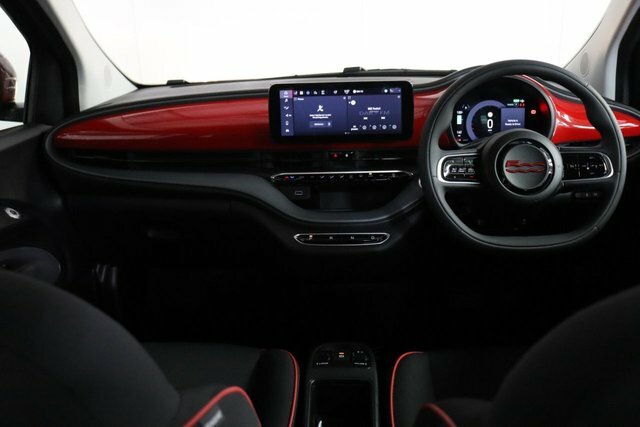 Fiat 500E Red Sat RA72OKN Grey #2
