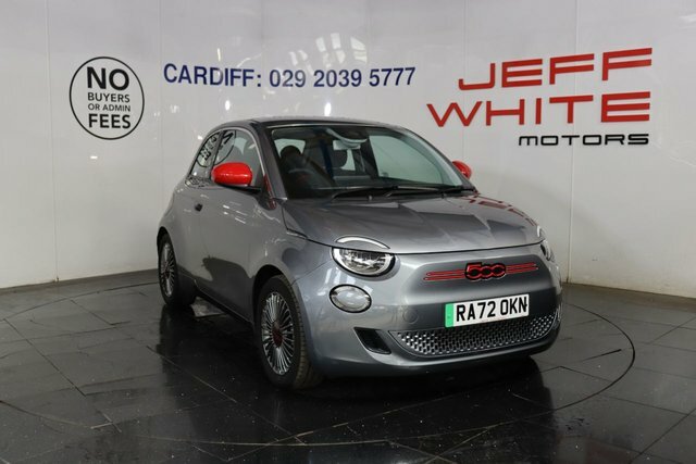 Fiat 500E Red Sat Grey