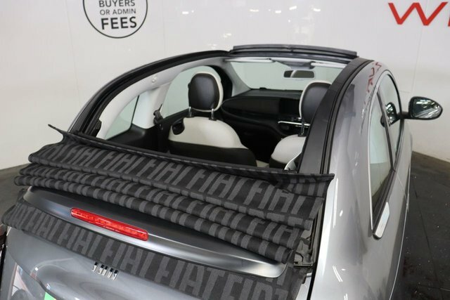 Fiat 500E C La Prima Convertible Grey #3