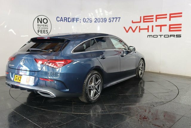 Mercedes-Benz CLA Class Cla180 Amg Line Shooting GV22KLM Blue #6