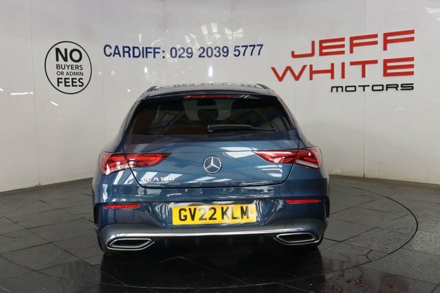Mercedes-Benz CLA Class Cla180 Amg Line Shooting GV22KLM Blue #4