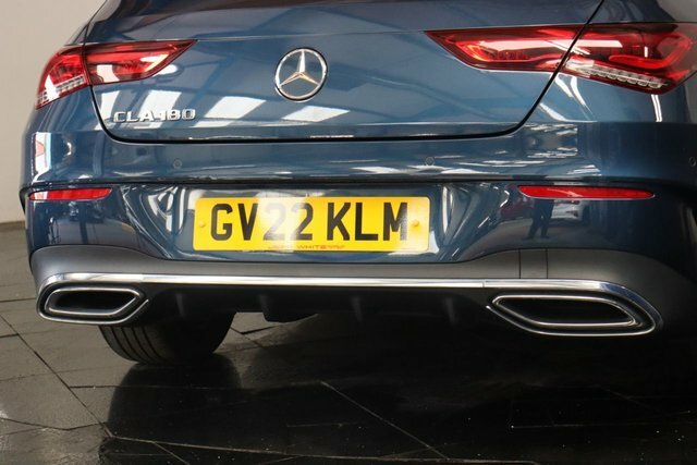 Mercedes-Benz CLA Class Cla180 Amg Line Shooting GV22KLM Blue #5