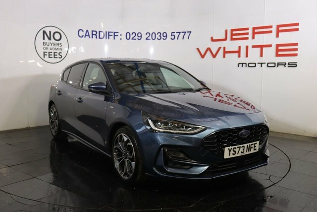 Ford Focus Ecoboost St-line X Blue