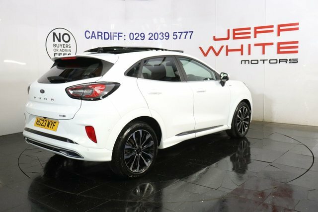Ford Puma Ecoboost Mhev St-line Vignale HG23WYF White #4