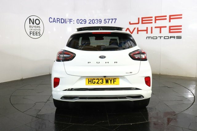 Ford Puma Ecoboost Mhev St-line Vignale HG23WYF White #6