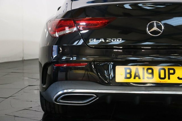 Mercedes-Benz CLA Class Cla200 Amg Line Coupe BA19OPJ Black #5