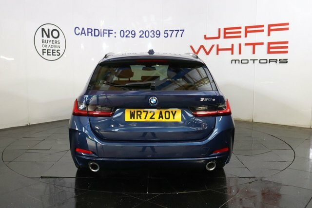 BMW 3 Series 330E 12Kwh Sport Touring WR72AOY Blue #4