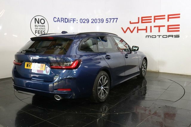BMW 3 Series 330E 12Kwh Sport Touring WR72AOY Blue #5