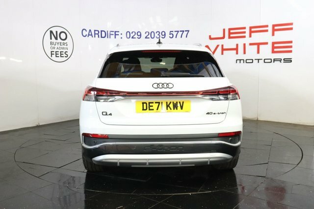 Audi Q4 E Tron S Line DE71KWV White #4