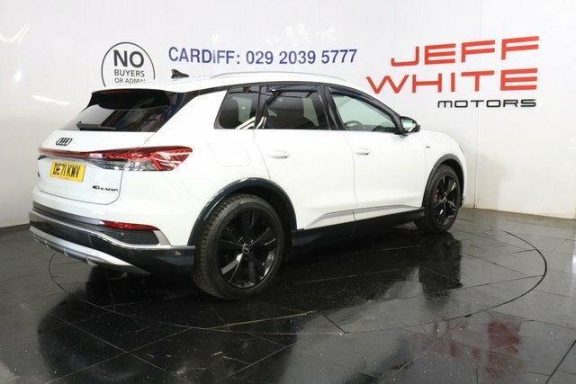 Audi Q4 E Tron S Line DE71KWV White #5