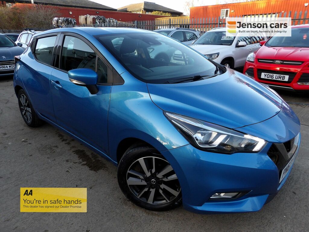 Nissan Micra 1.0 Acenta Hatchback Euro 6 71 Blue