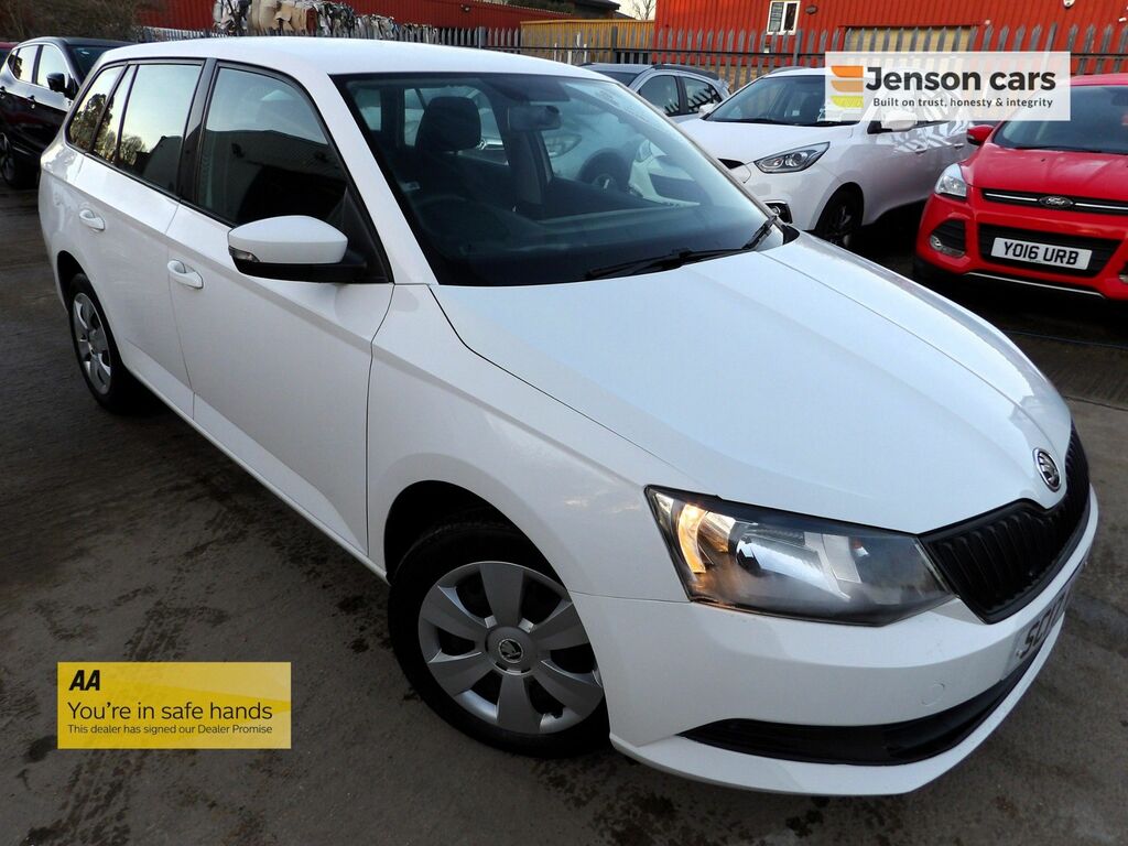 Skoda Fabia 1.4 Tdi S Estate Euro 6 S S 7 White