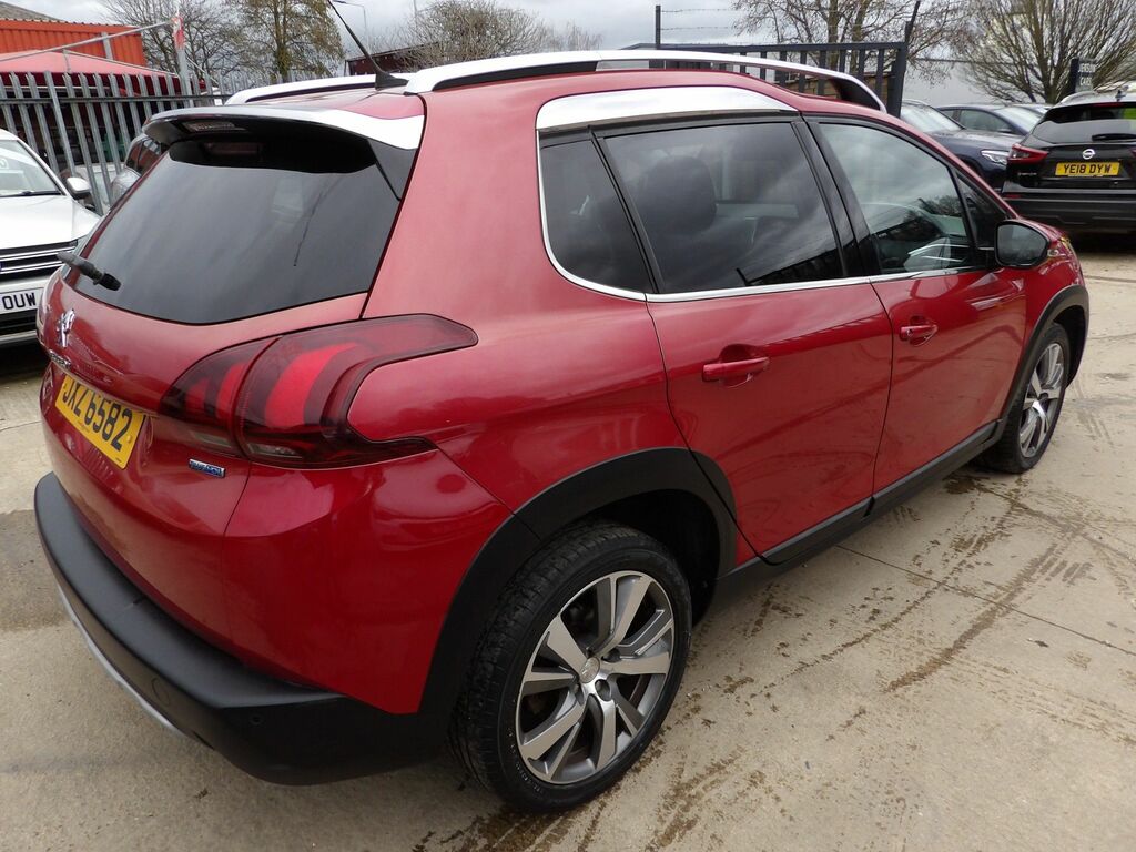 Peugeot 2008 1.6 Bluehdi Allure Suv Euro 6 1 JXZ6582 Red #5