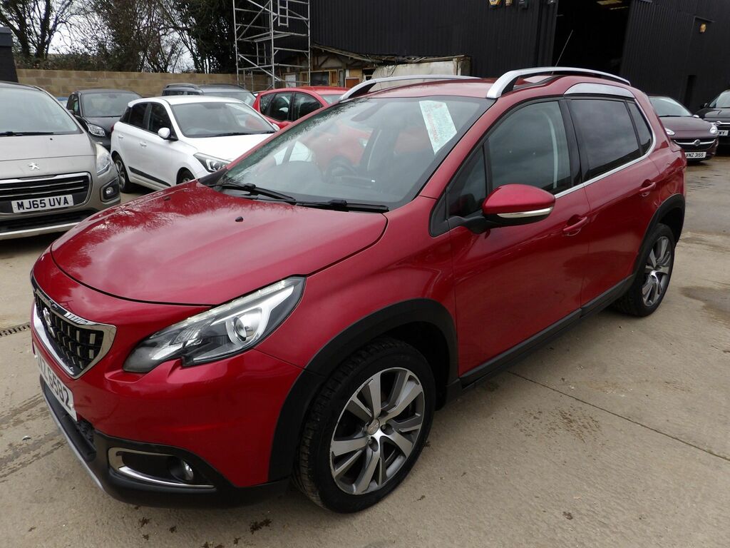 Peugeot 2008 1.6 Bluehdi Allure Suv Euro 6 1 JXZ6582 Red #3