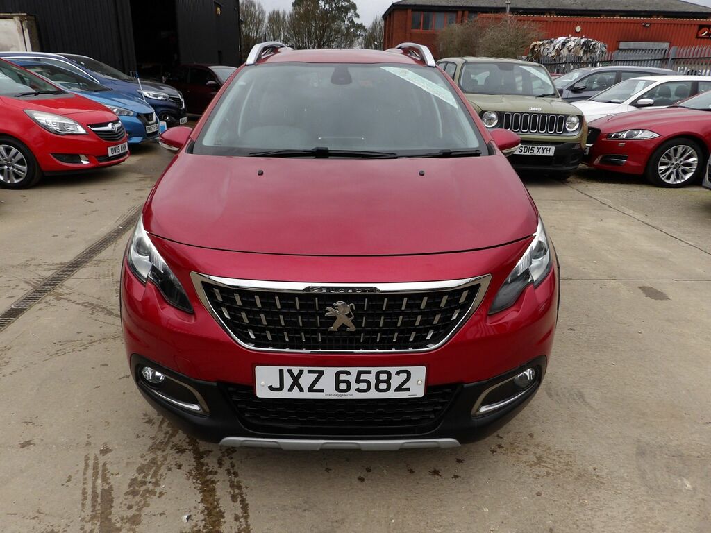 Peugeot 2008 1.6 Bluehdi Allure Suv Euro 6 1 JXZ6582 Red #2