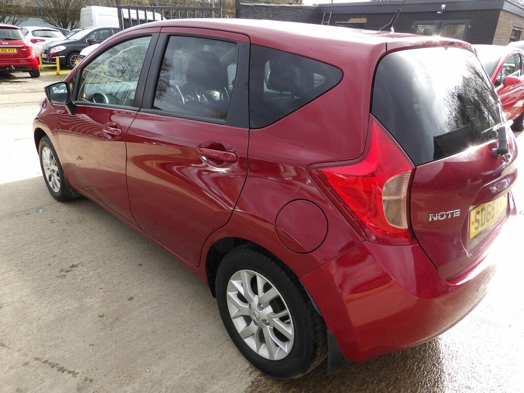 Nissan Note 1.5 Dci Acenta Premium Hatchback Red #4