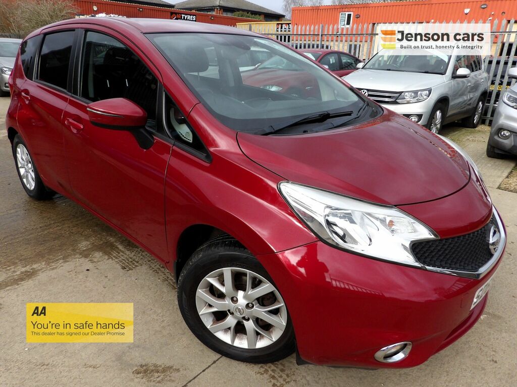 Nissan Note 1.5 Dci Acenta Premium Hatchback Red