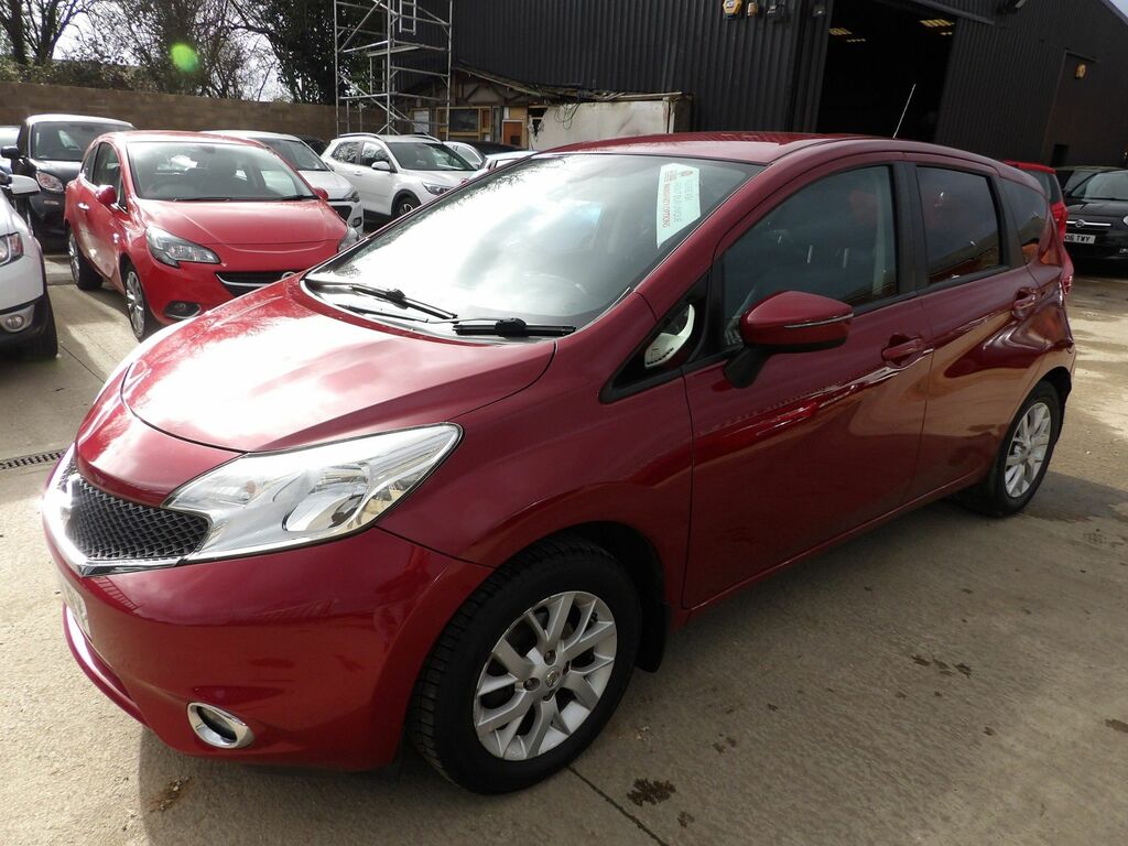 Nissan Note 1.5 Dci Acenta Premium Hatchback Red #3
