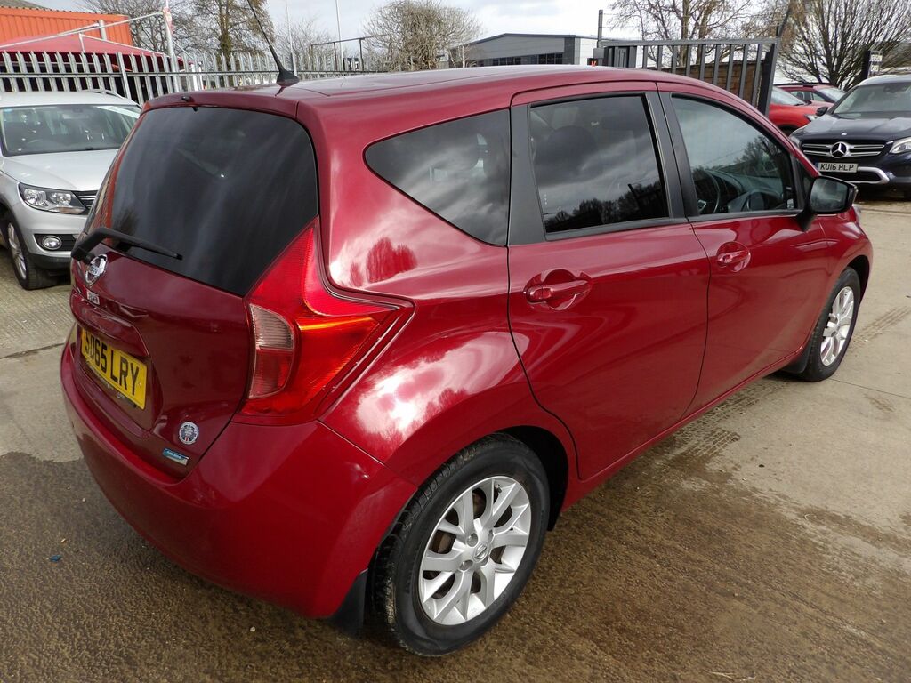 Nissan Note 1.5 Dci Acenta Premium Hatchback Red #6