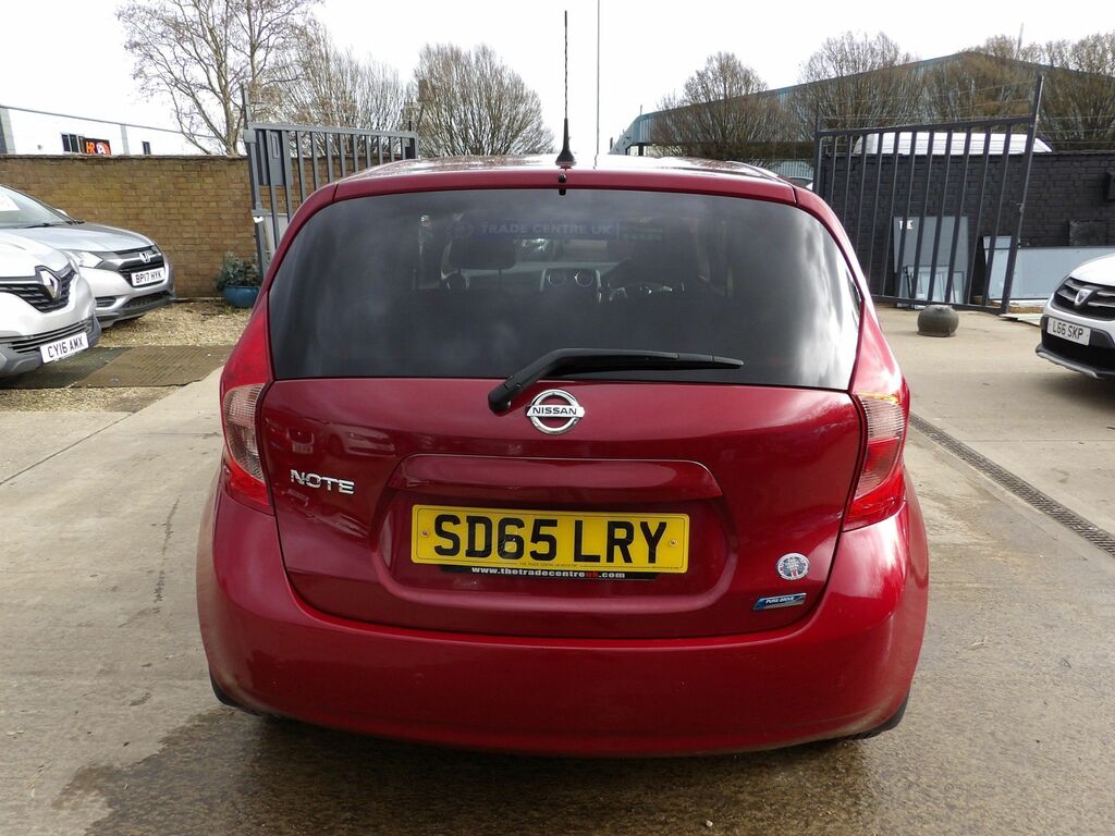 Nissan Note 1.5 Dci Acenta Premium Hatchback Red #5