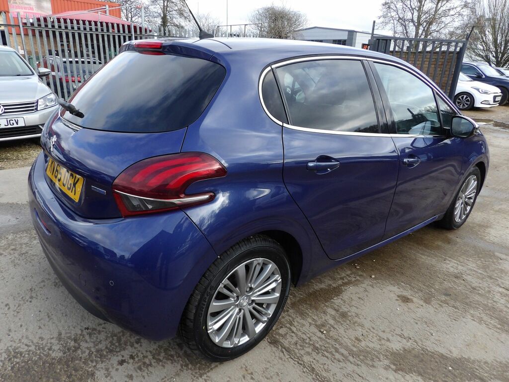 Peugeot 208 1.6 Bluehdi Allure Hatchback Eur KV65OGK Blue #6