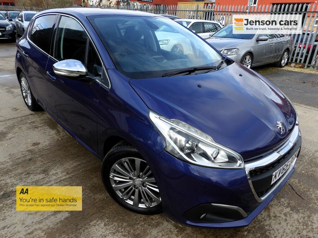 Peugeot 208 1.6 Bluehdi Allure Hatchback Eur Blue