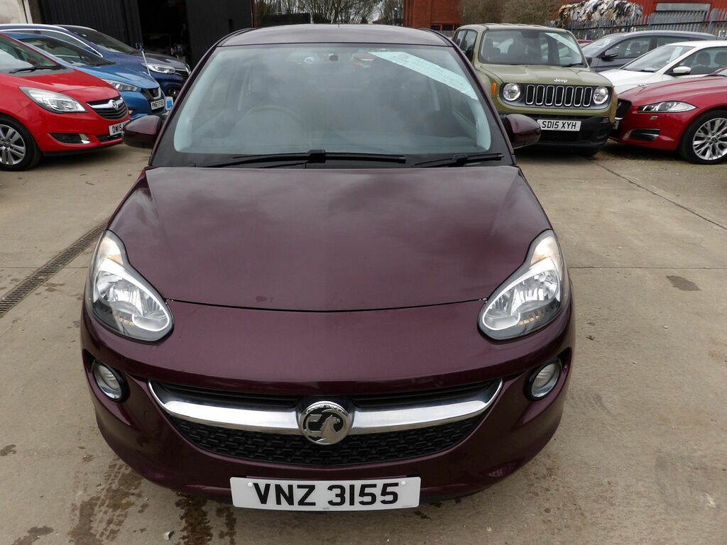 Vauxhall Adam 1.2 16V Jam Hatchback Euro 5 70 VNZ3155 Red #2