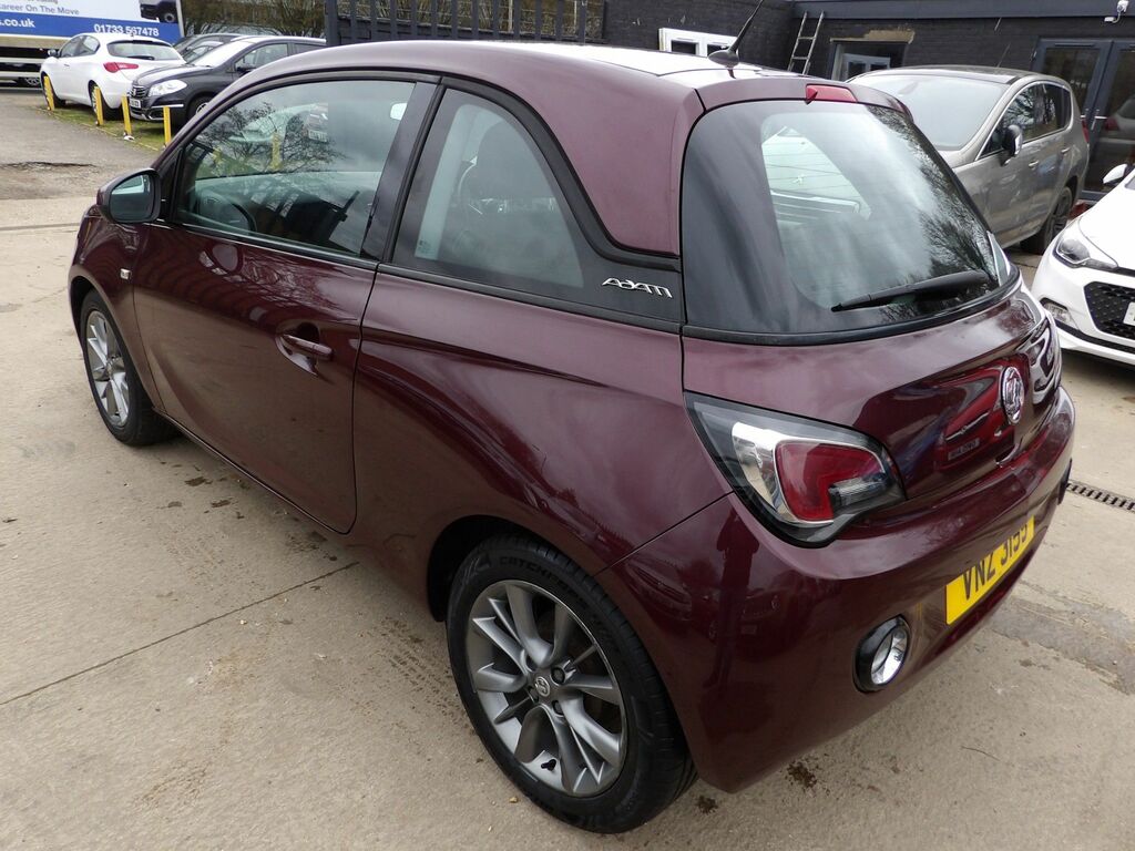 Vauxhall Adam 1.2 16V Jam Hatchback Euro 5 70 VNZ3155 Red #4