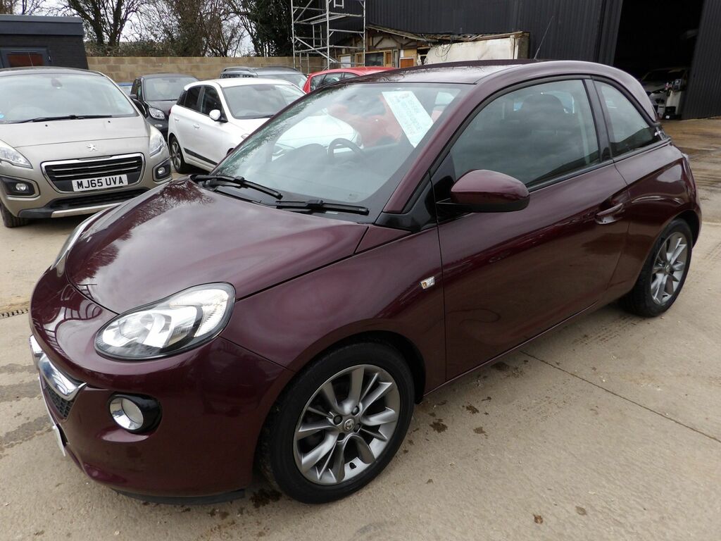 Vauxhall Adam 1.2 16V Jam Hatchback Euro 5 70 VNZ3155 Red #3