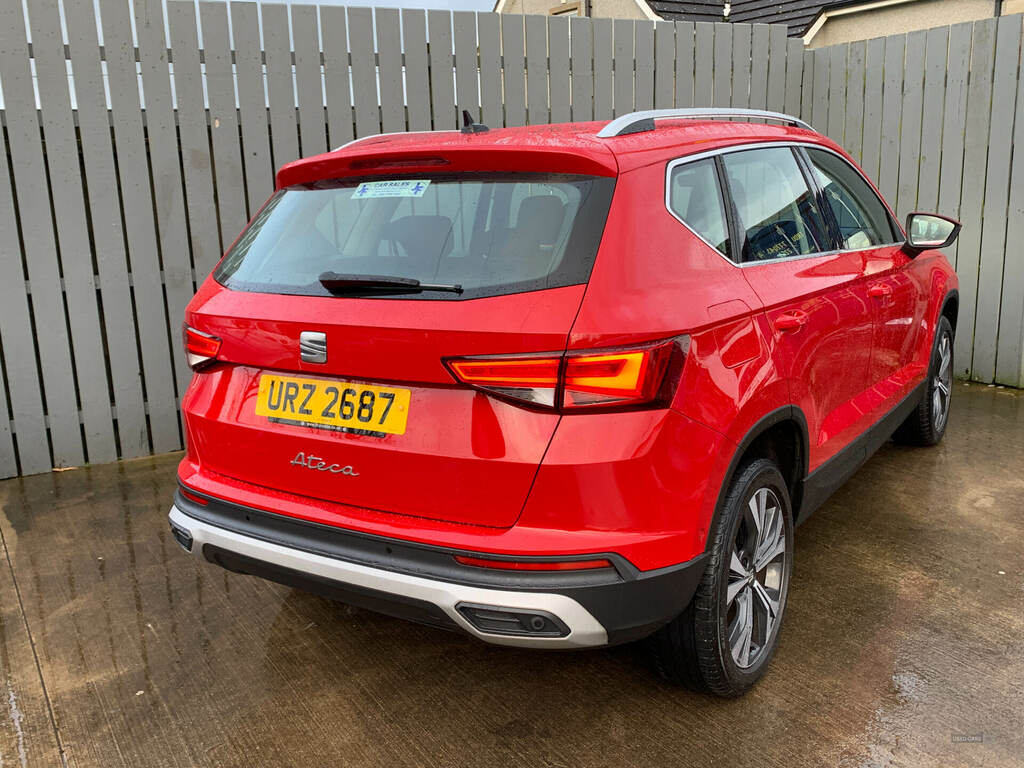 Seat Ateca 1.5 Tsi Evo Se Technology Dsg URZ2687 Red #5