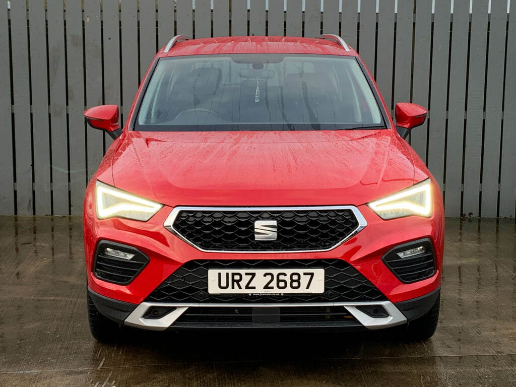 Seat Ateca 1.5 Tsi Evo Se Technology Dsg URZ2687 Red #2
