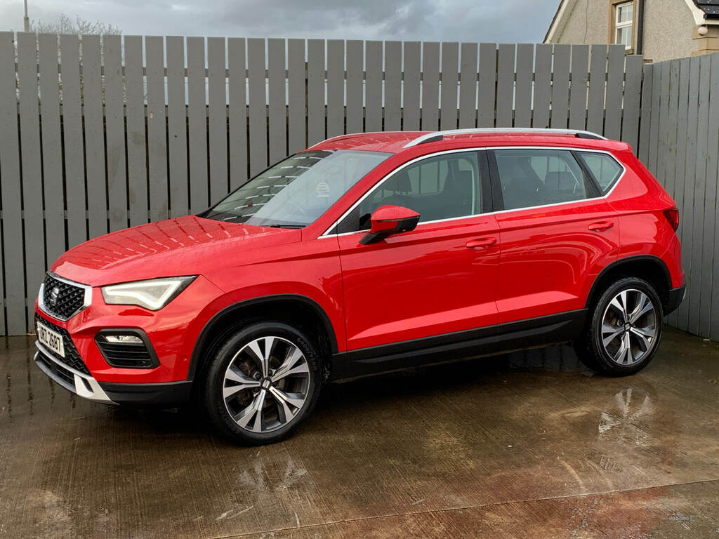 Seat Ateca 1.5 Tsi Evo Se Technology Dsg URZ2687 Red #3