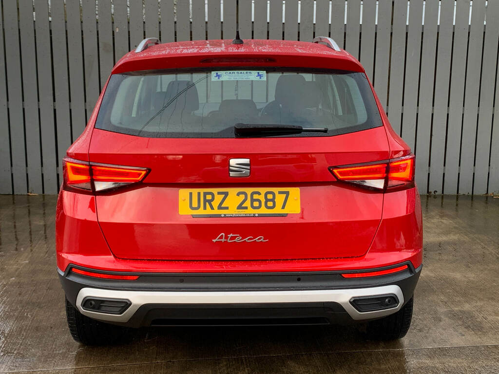 Seat Ateca 1.5 Tsi Evo Se Technology Dsg URZ2687 Red #4