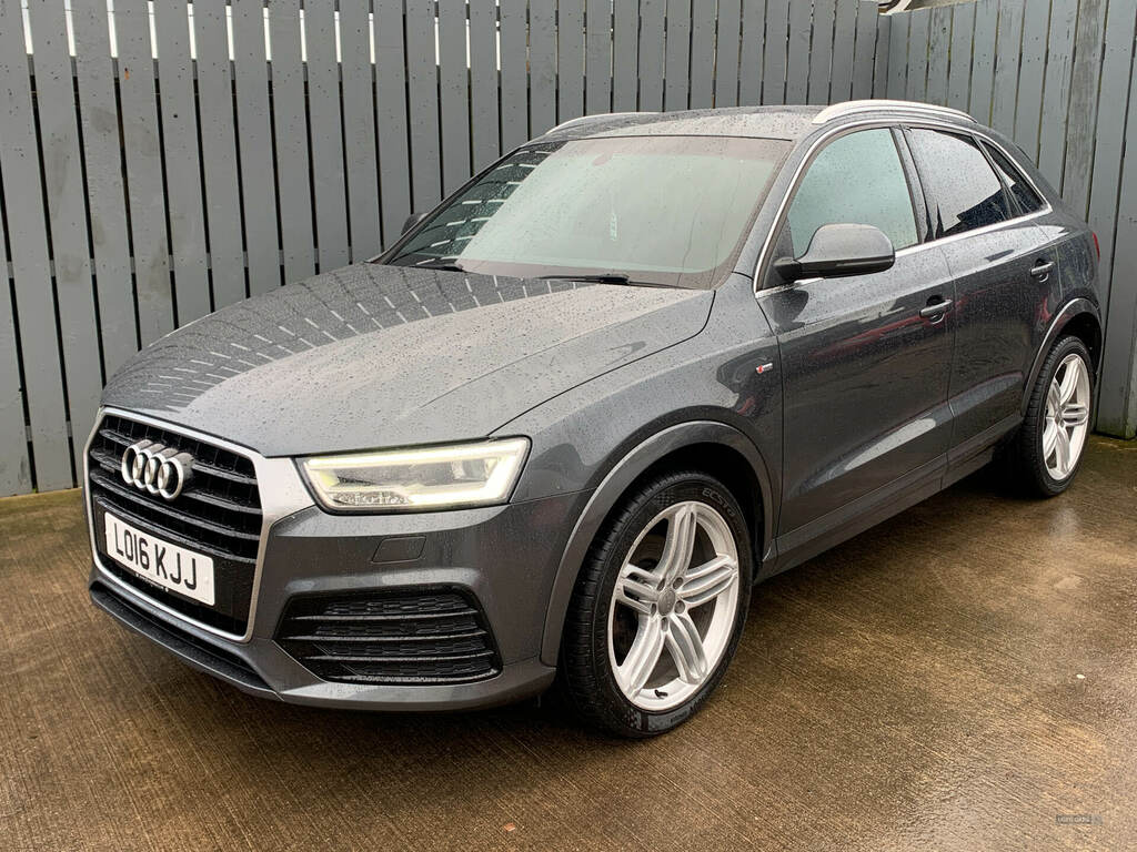 Audi Q3 2.0 Tdi 184 Quattro S Line Plus S Tronic Grey