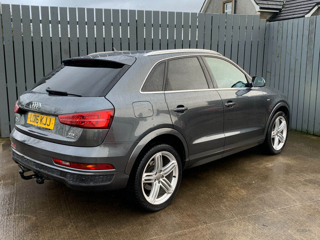 Audi Q3 2.0 Tdi 184 Quattro S Line Plus S Tronic LO16KJJ Grey #6