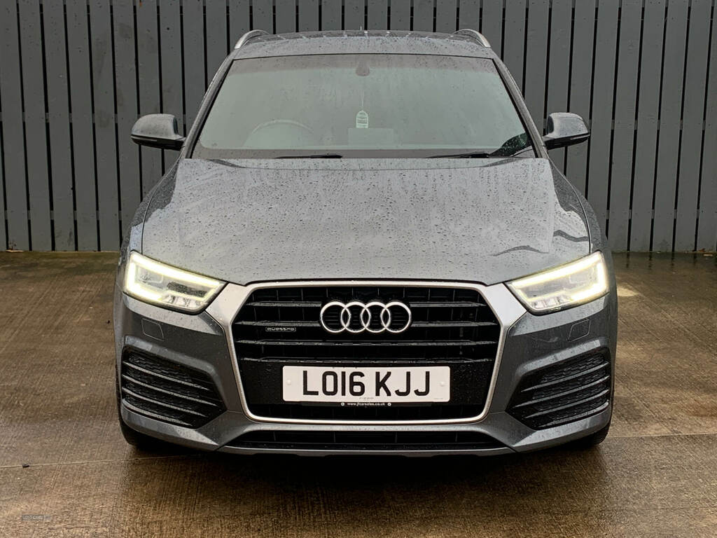 Audi Q3 2.0 Tdi 184 Quattro S Line Plus S Tronic LO16KJJ Grey #2