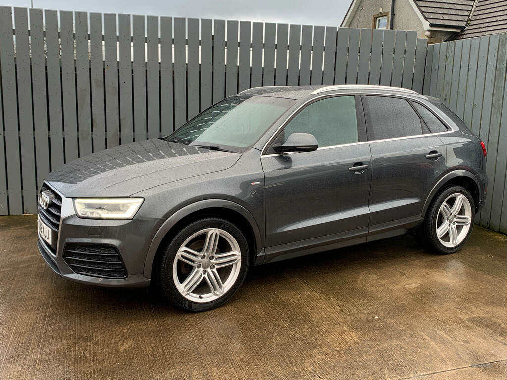 Audi Q3 2.0 Tdi 184 Quattro S Line Plus S Tronic LO16KJJ Grey #3