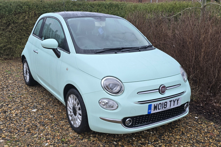 Fiat 500 Hatchback Green