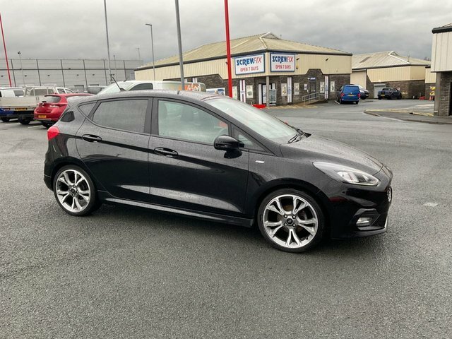 Ford Fiesta 1.0T Ecoboost Mhev St-line X Edition Hatchback YC71UYX Black #2