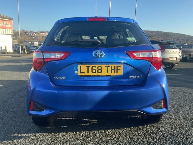 Toyota Yaris 1.5 Vvt-h Icon Tech Hatchback Hybrid E- LT68THF Blue #3