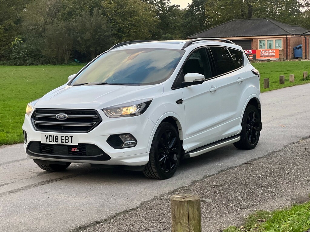 Ford Kuga St-line X Tdci YD18EBT White #4