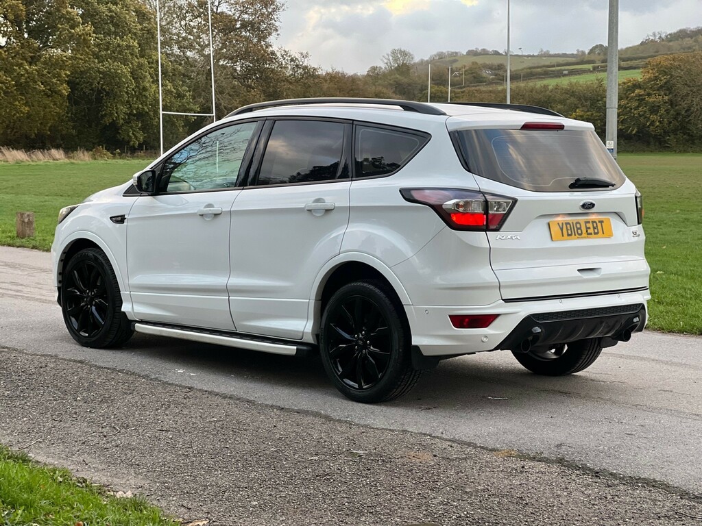 Ford Kuga St-line X Tdci YD18EBT White #3