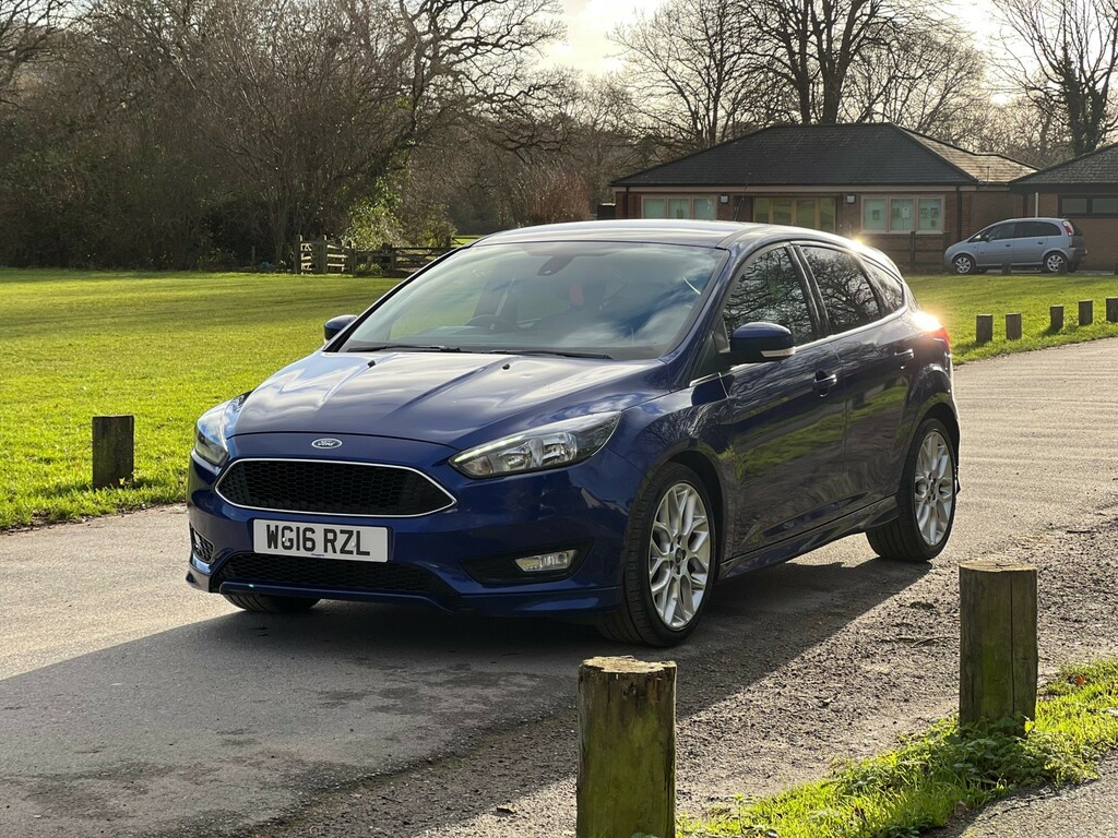 Ford Focus Zetec S WG16RZL Blue #3