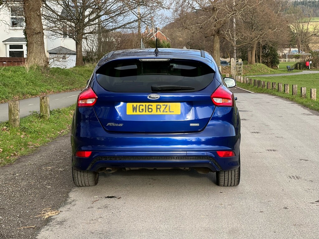 Ford Focus Zetec S WG16RZL Blue #5