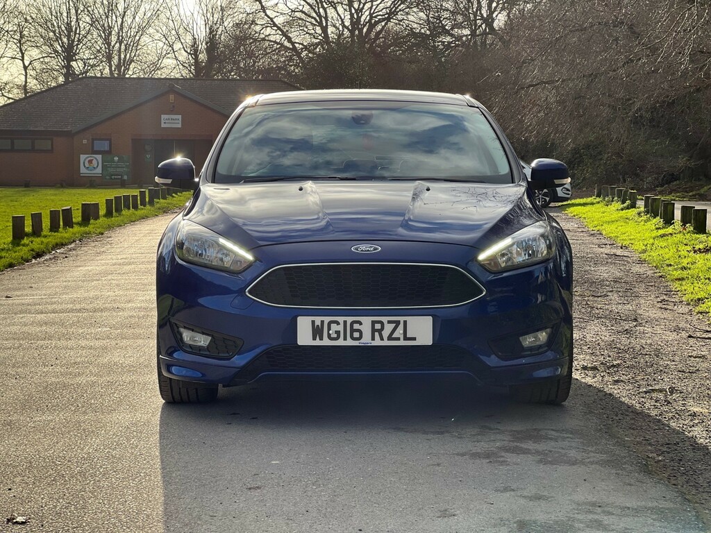 Ford Focus Zetec S WG16RZL Blue #2